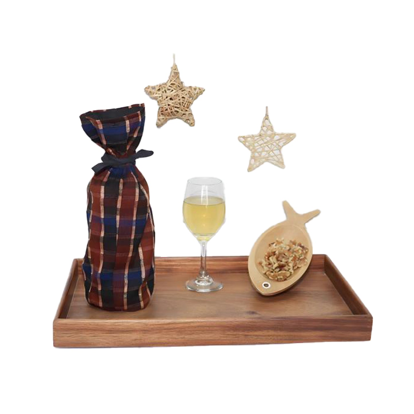 Handwoven Wine Gift Bag Design 1