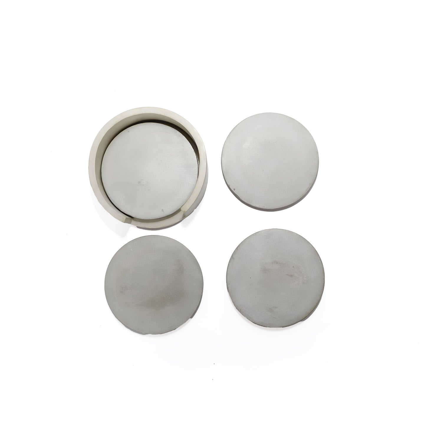 Hand Poured Cement Coasters