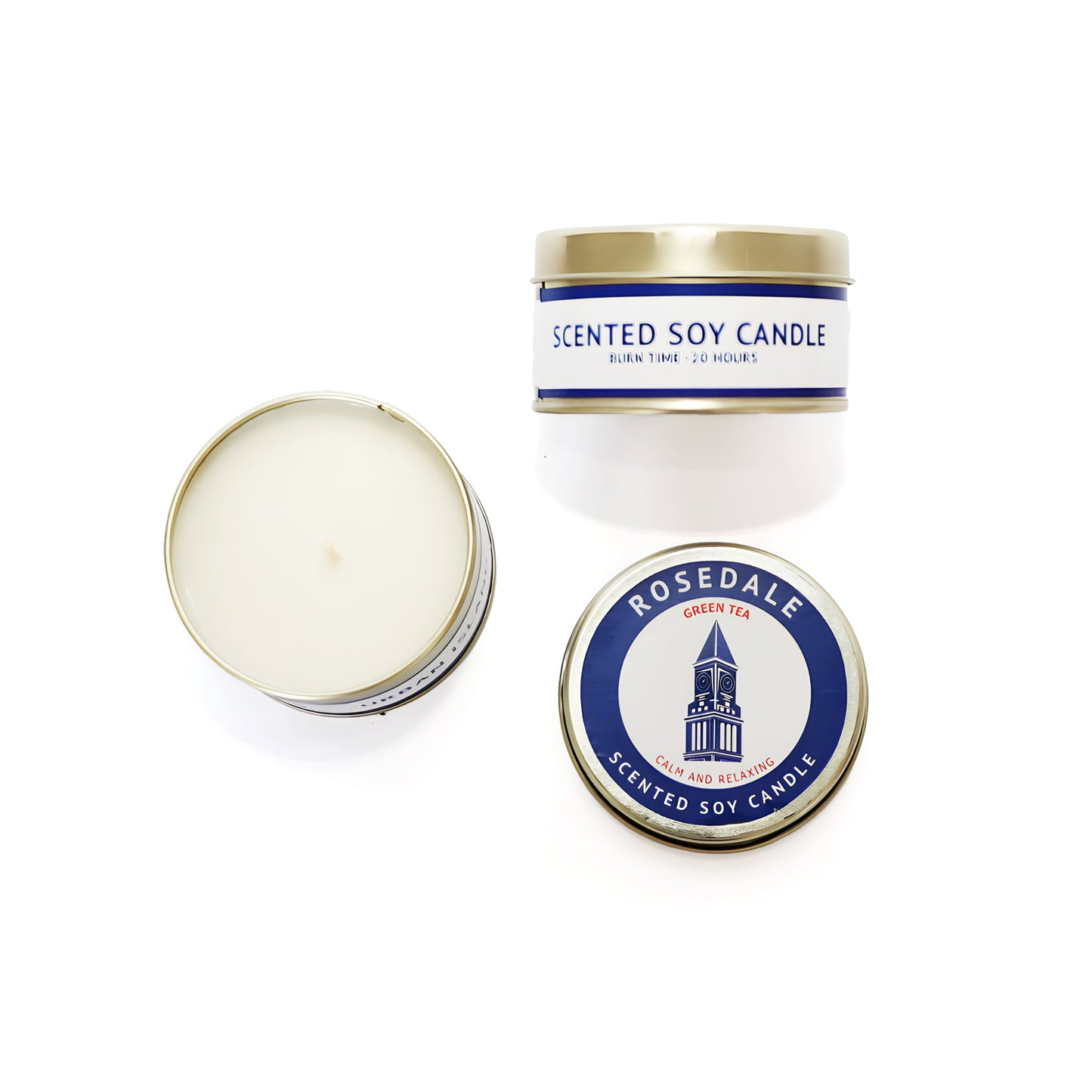 Soy Tin Candle - Green Tea