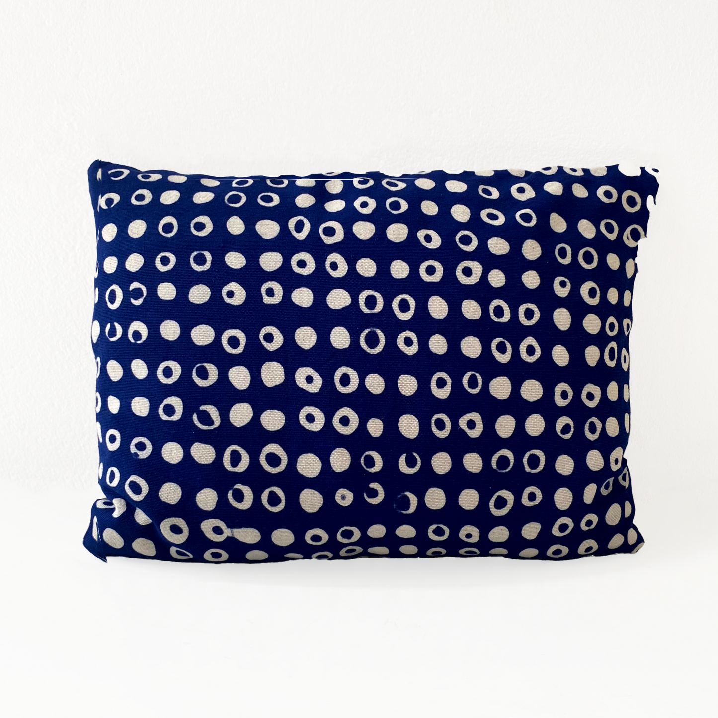 Batik Dot Lumbar Cushion Cover