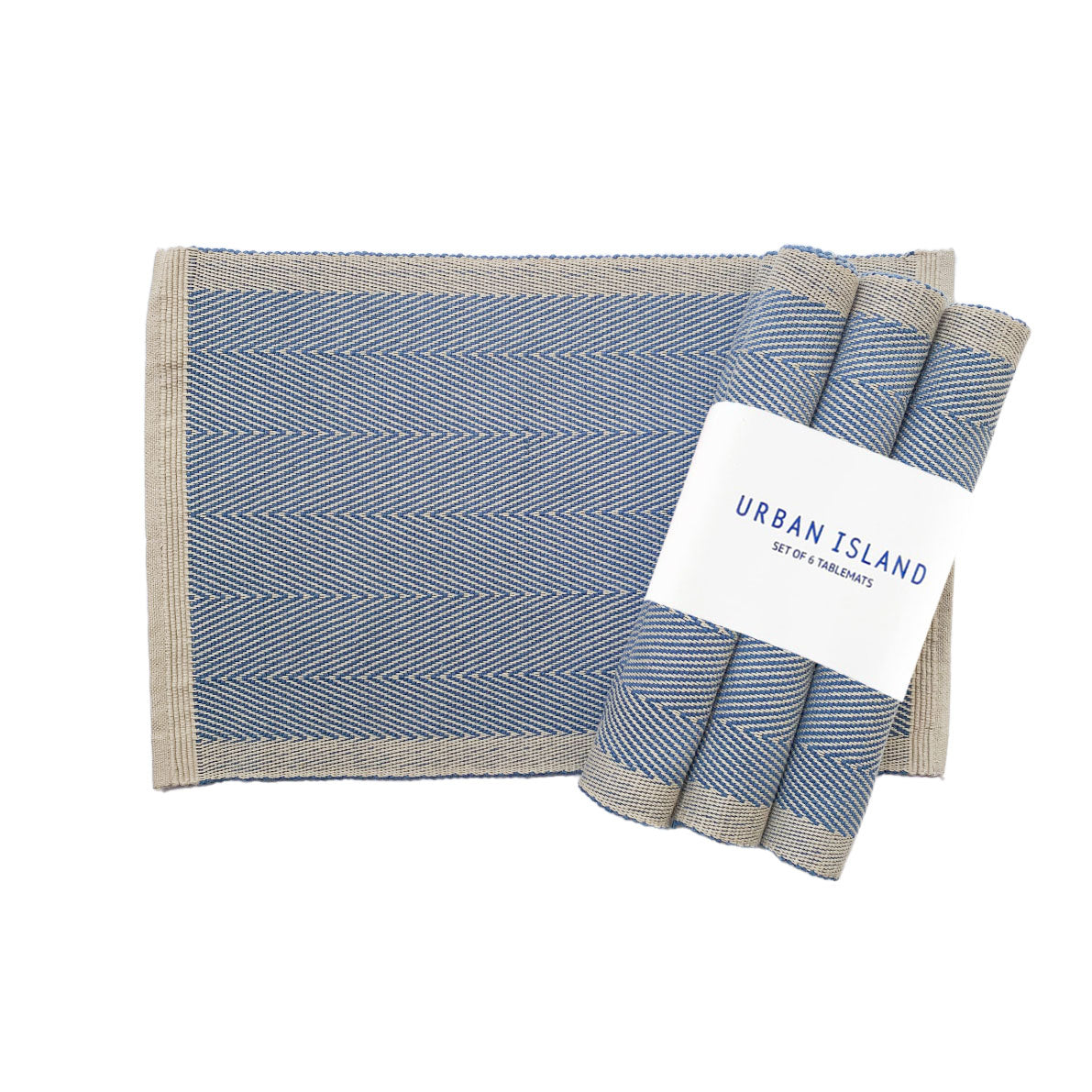 Handwoven Placemat Herring - Agean