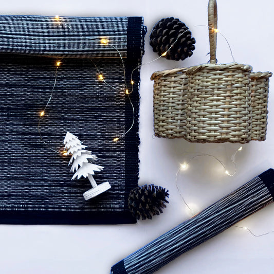 Black & White tableware gift set