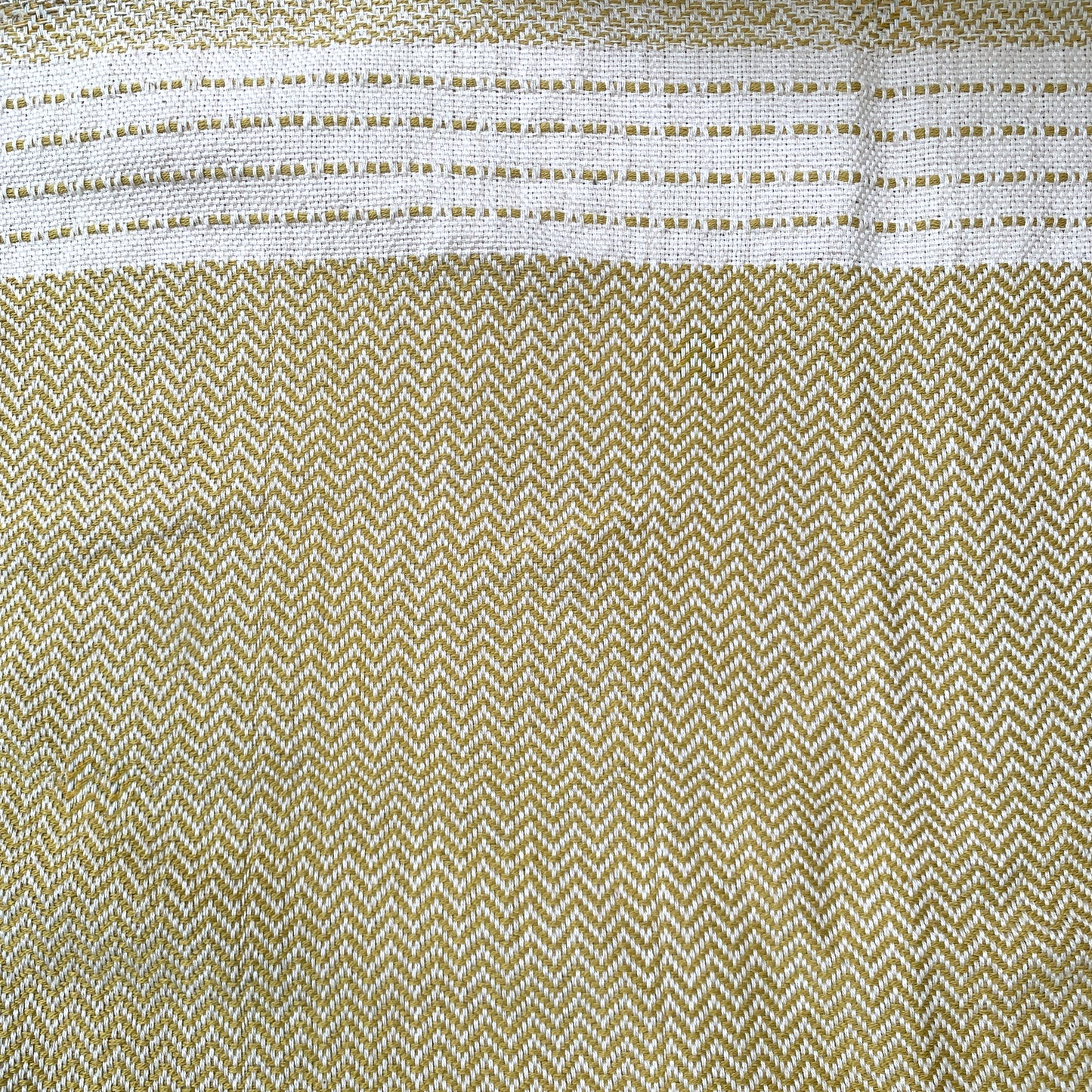Handwoven Double Macadame Lightweight Throw - Amber