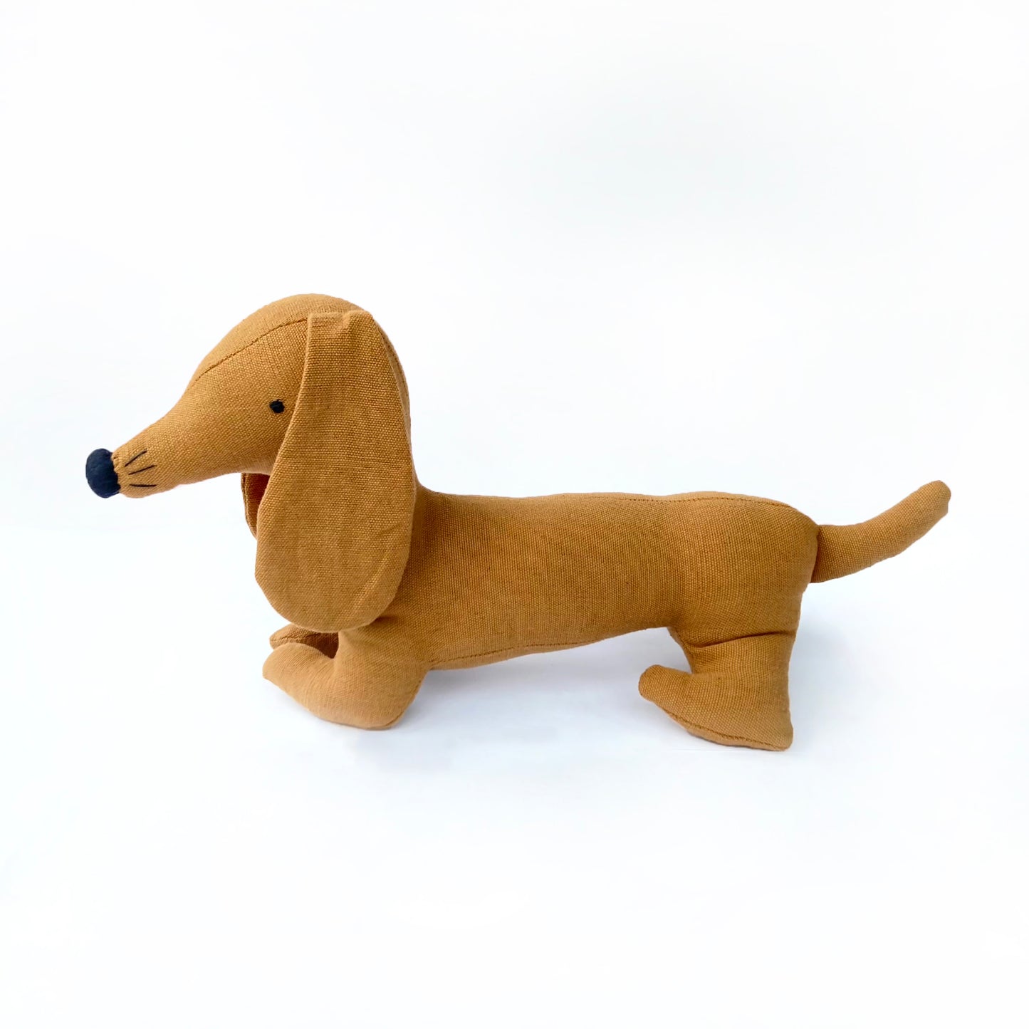 Laying Down Dog - Brown