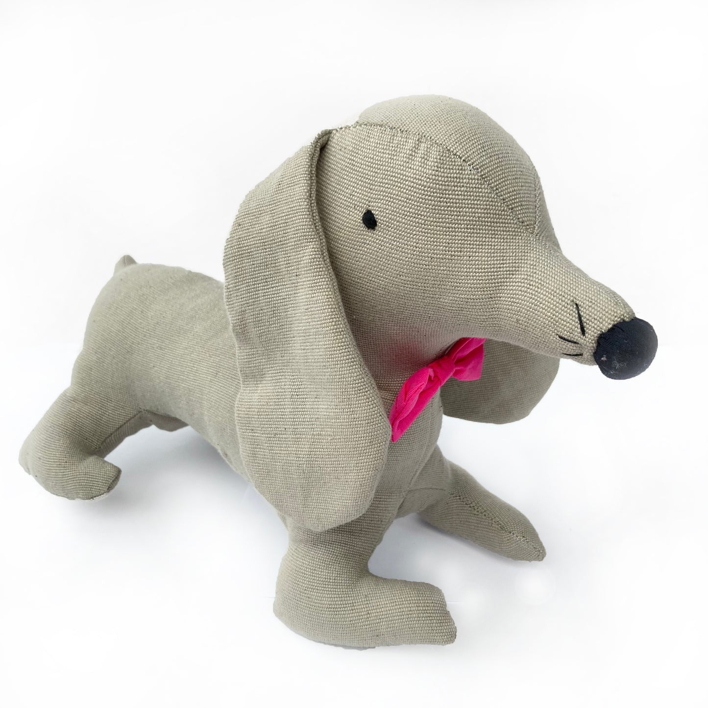 Laying Down Dog - Grey