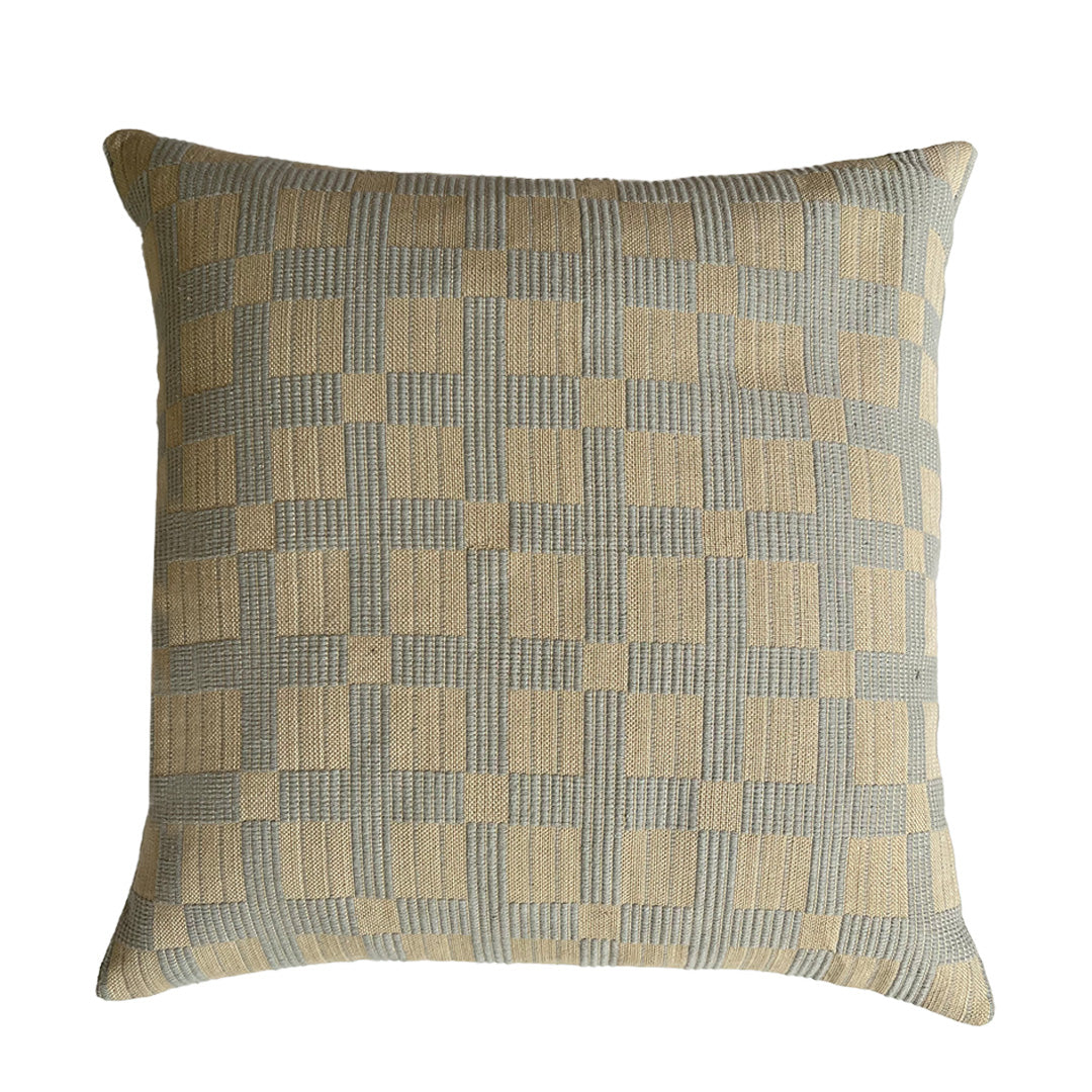 Kaluthara Dumbara Pillow Cover - Pale Grey