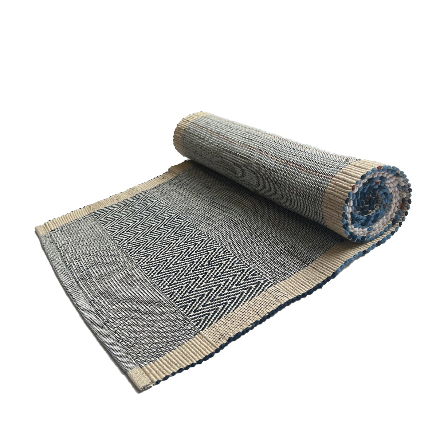 Handwoven daylight table runner