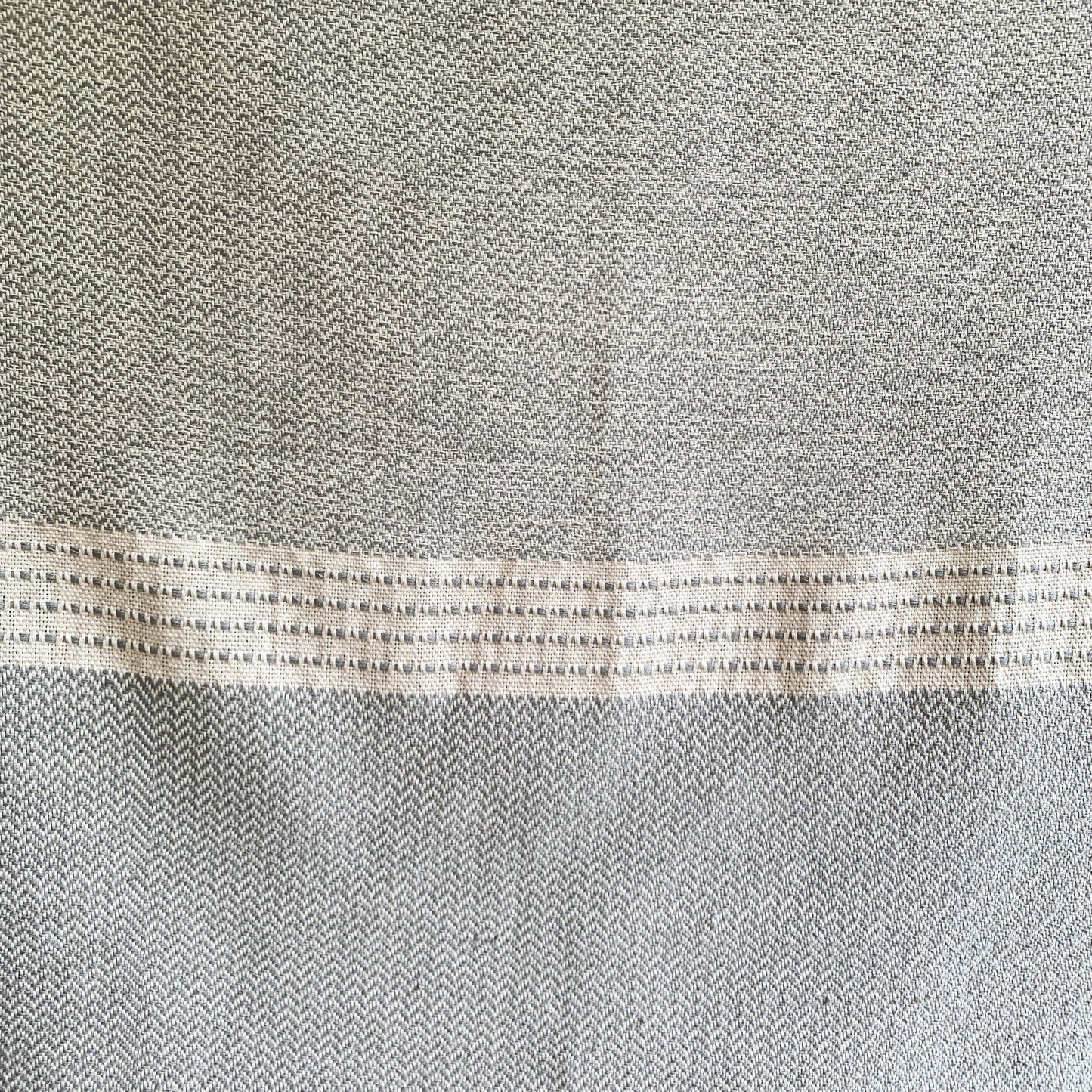 Handwoven Double Macadame Lightweight throw- Black