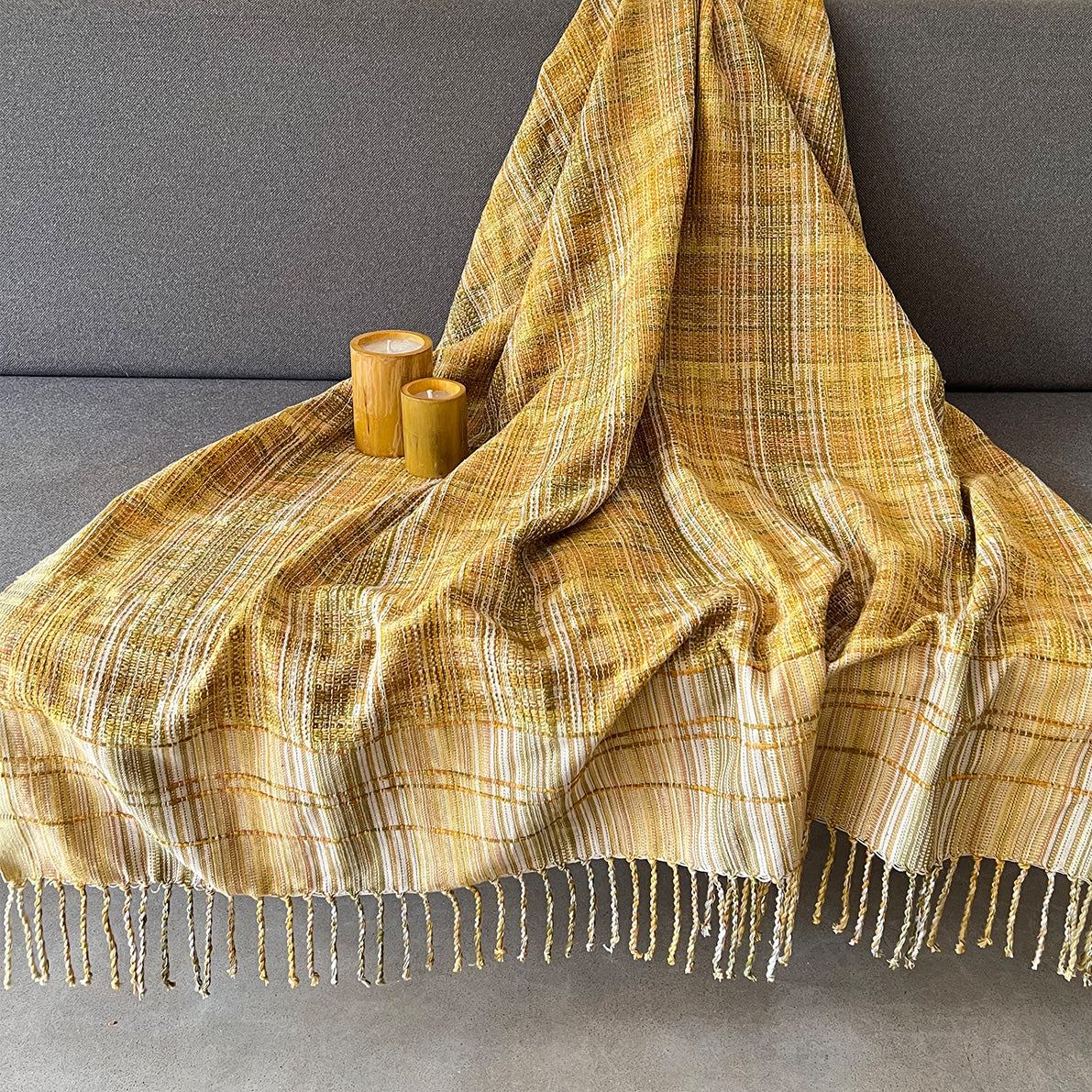 Handwoven Kahawatta Throw