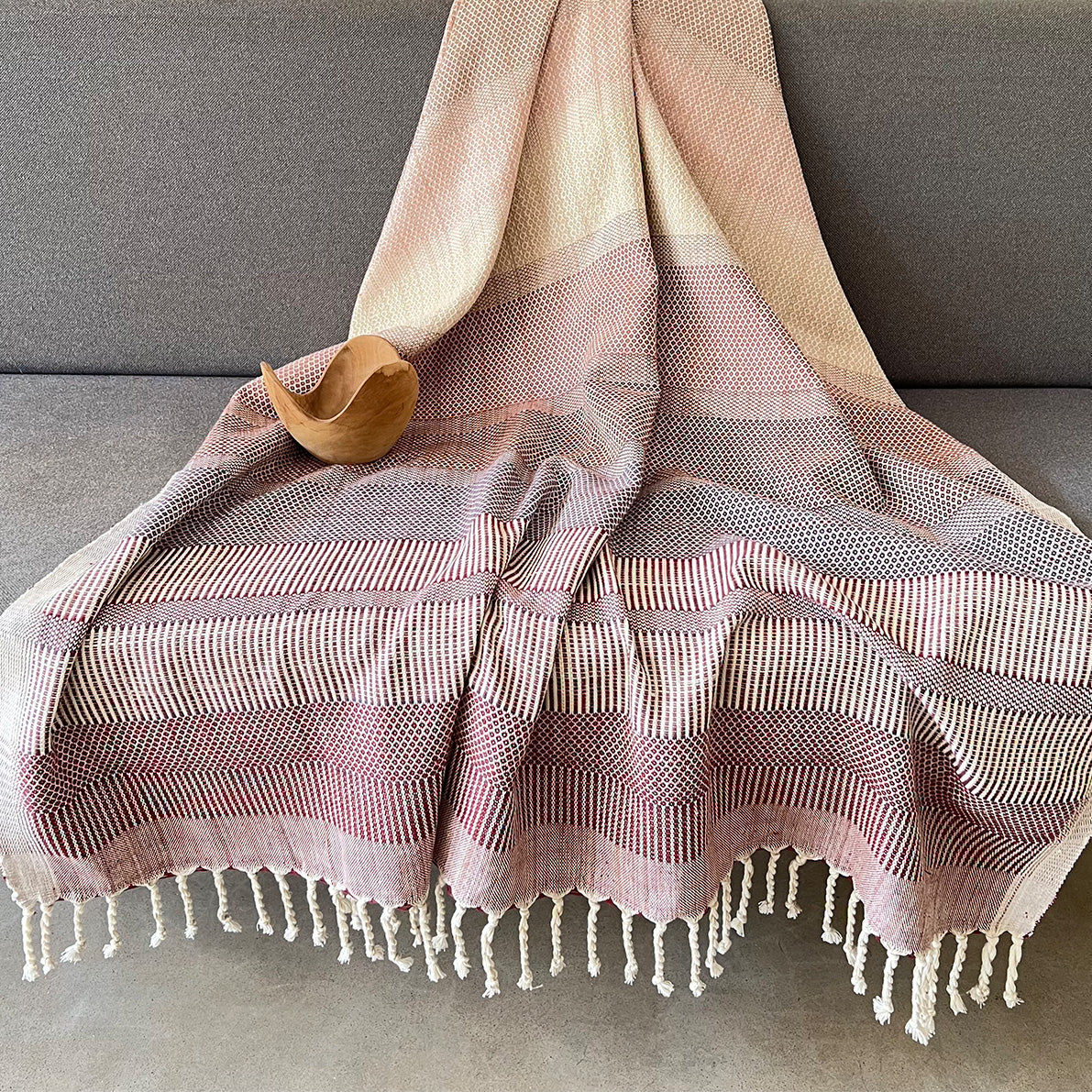 Handwoven Makandura Kandu Throw