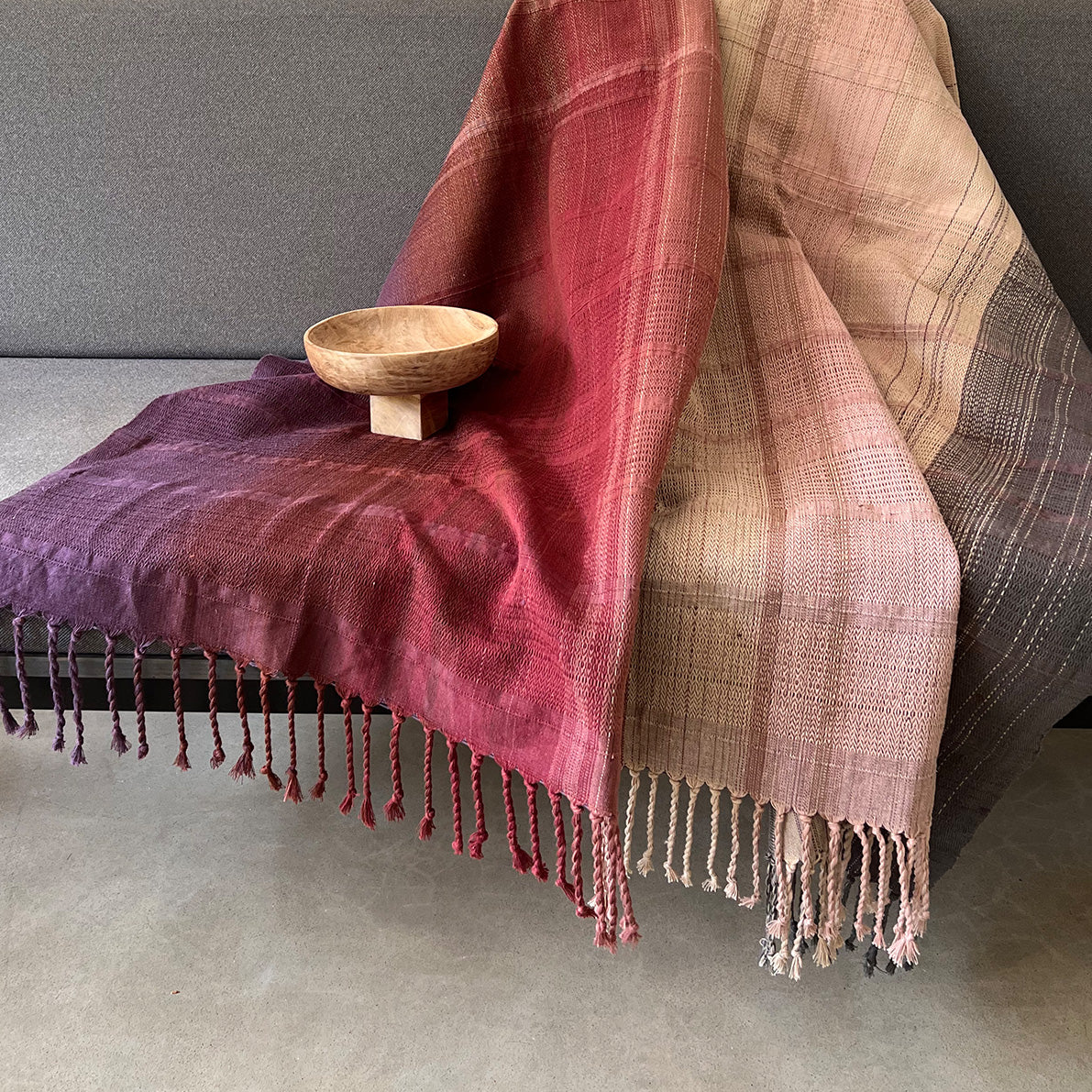Handwoven Neluwa Rock Throw