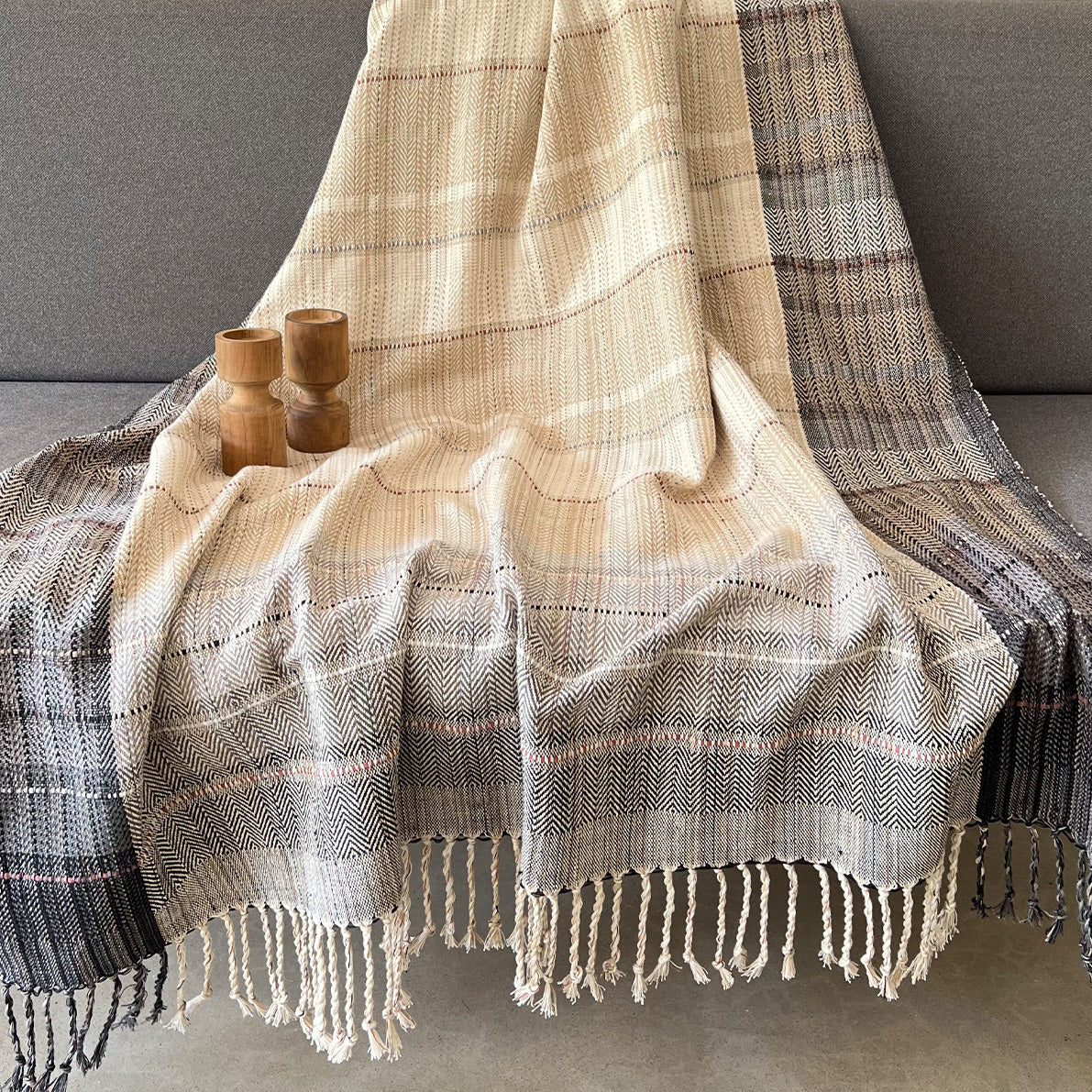 Handwoven Morawaka Throw