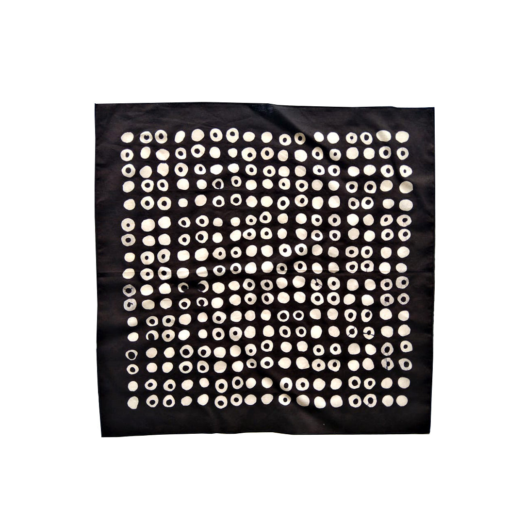 Dot Batik Napkins Black