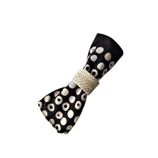 Dot Batik Napkins Black