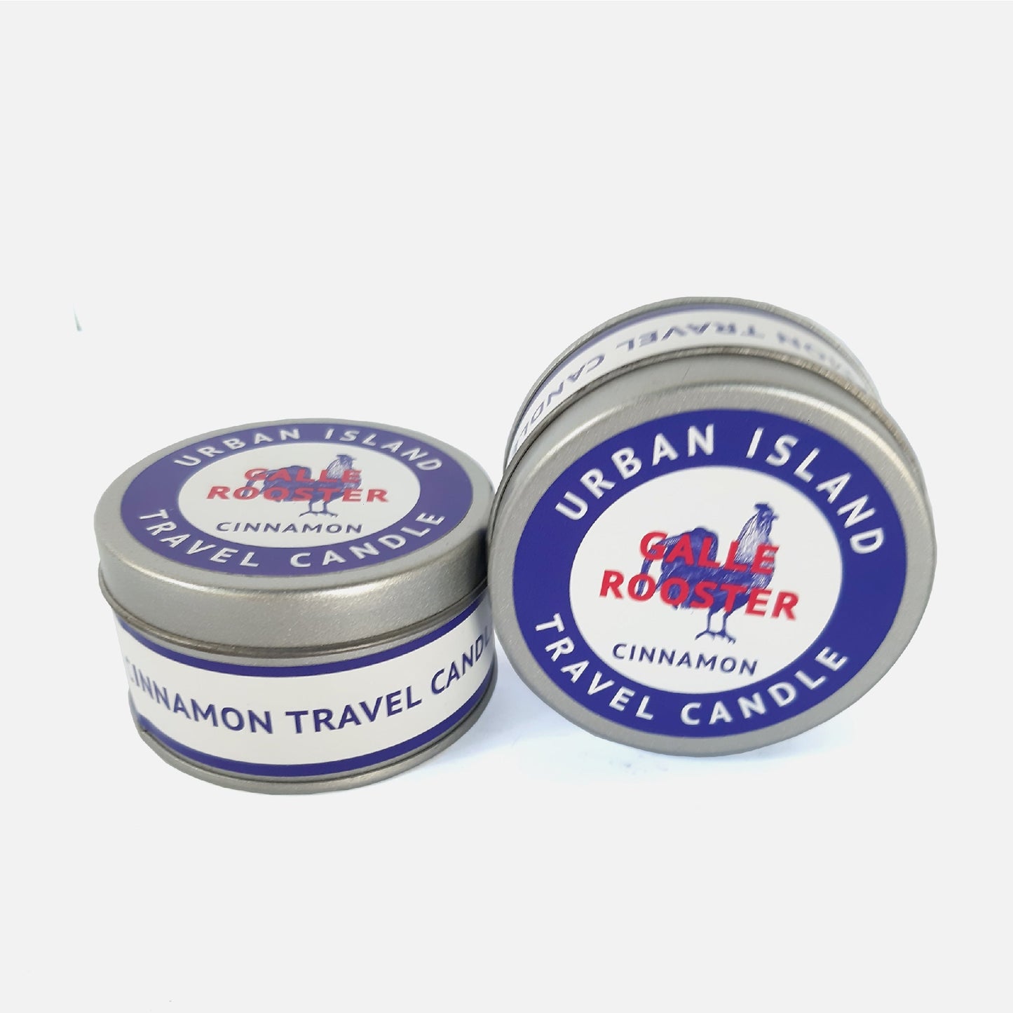 City Graphics - Galle Rooster Travel Candle - Cinnamon