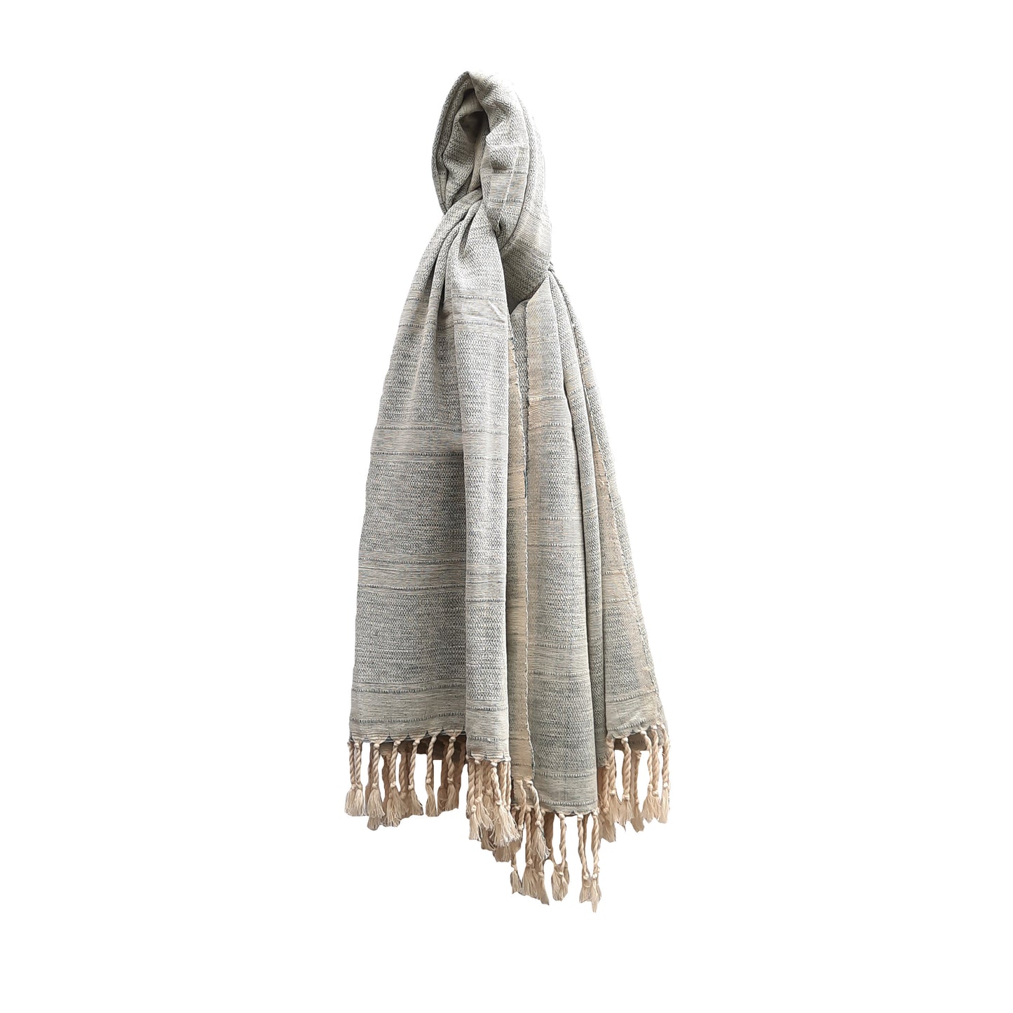 Handwoven Throw - Blue Range 9