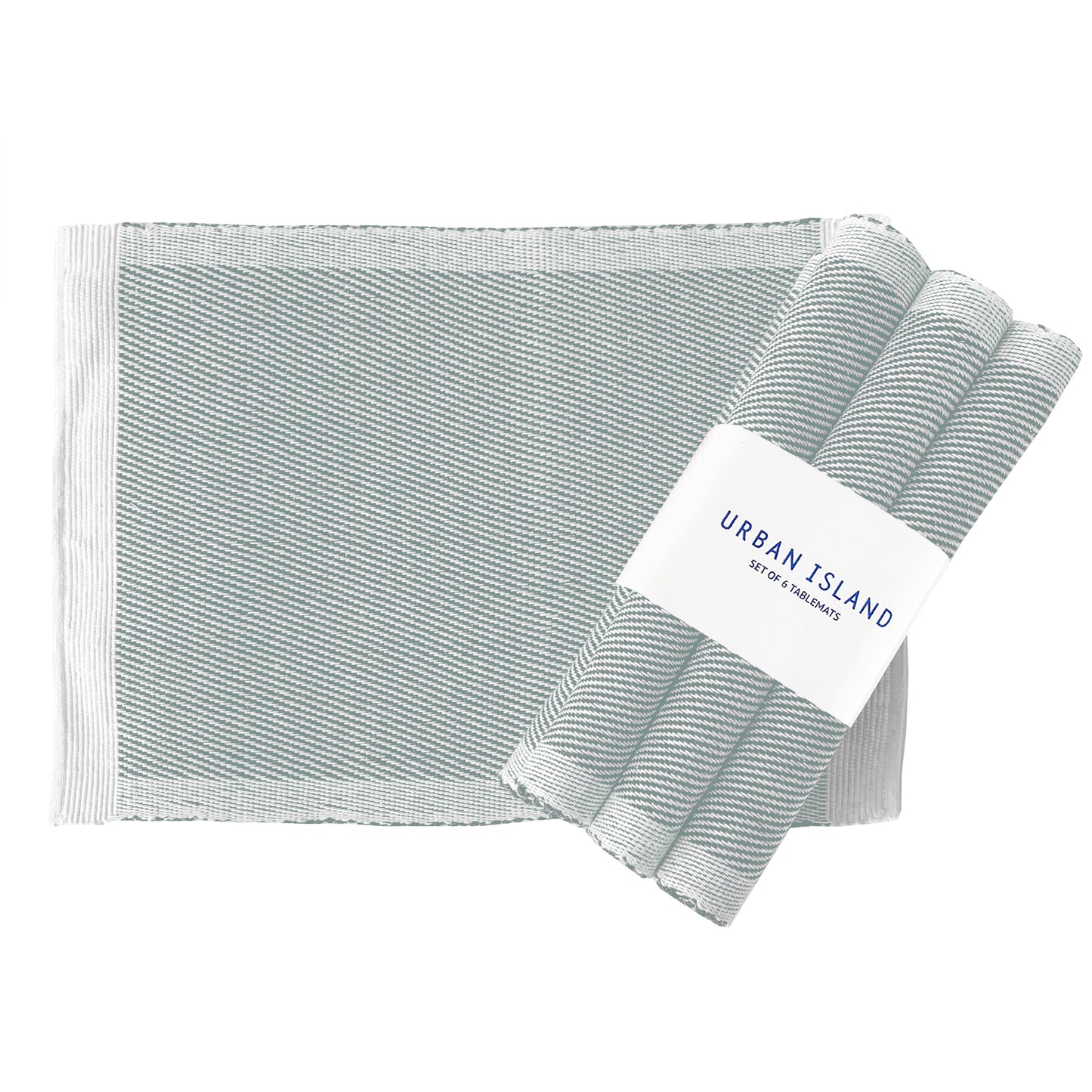 Handwoven Placemat Dublin - Alu