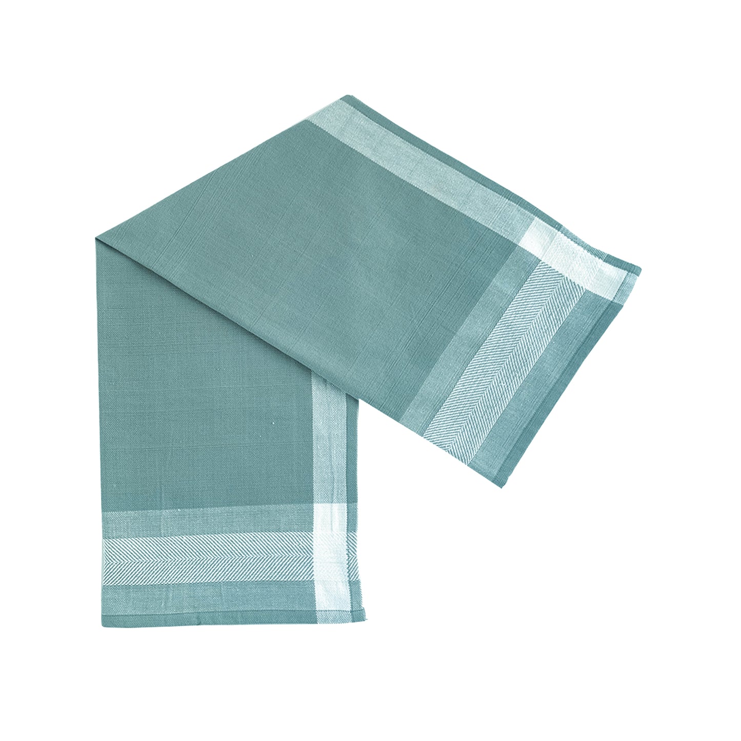 Handwoven Tea Towel - Duck Egg Blue