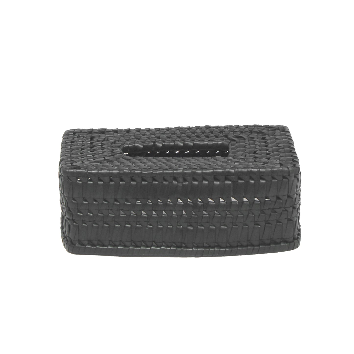 Handcrafted Tissue Box Large Black