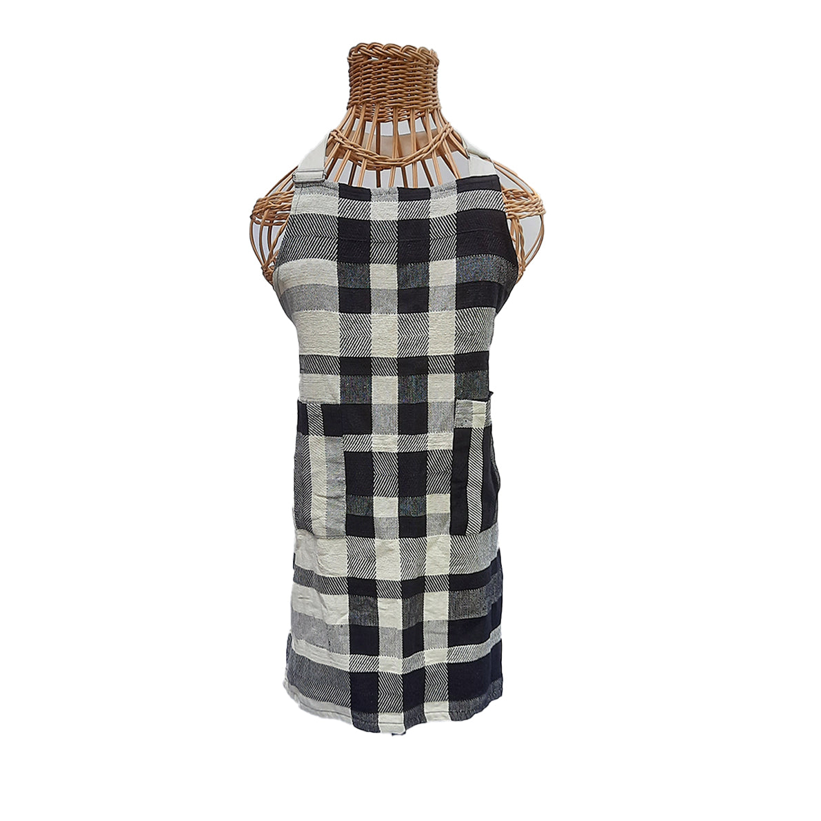 Handwoven Apron - Black