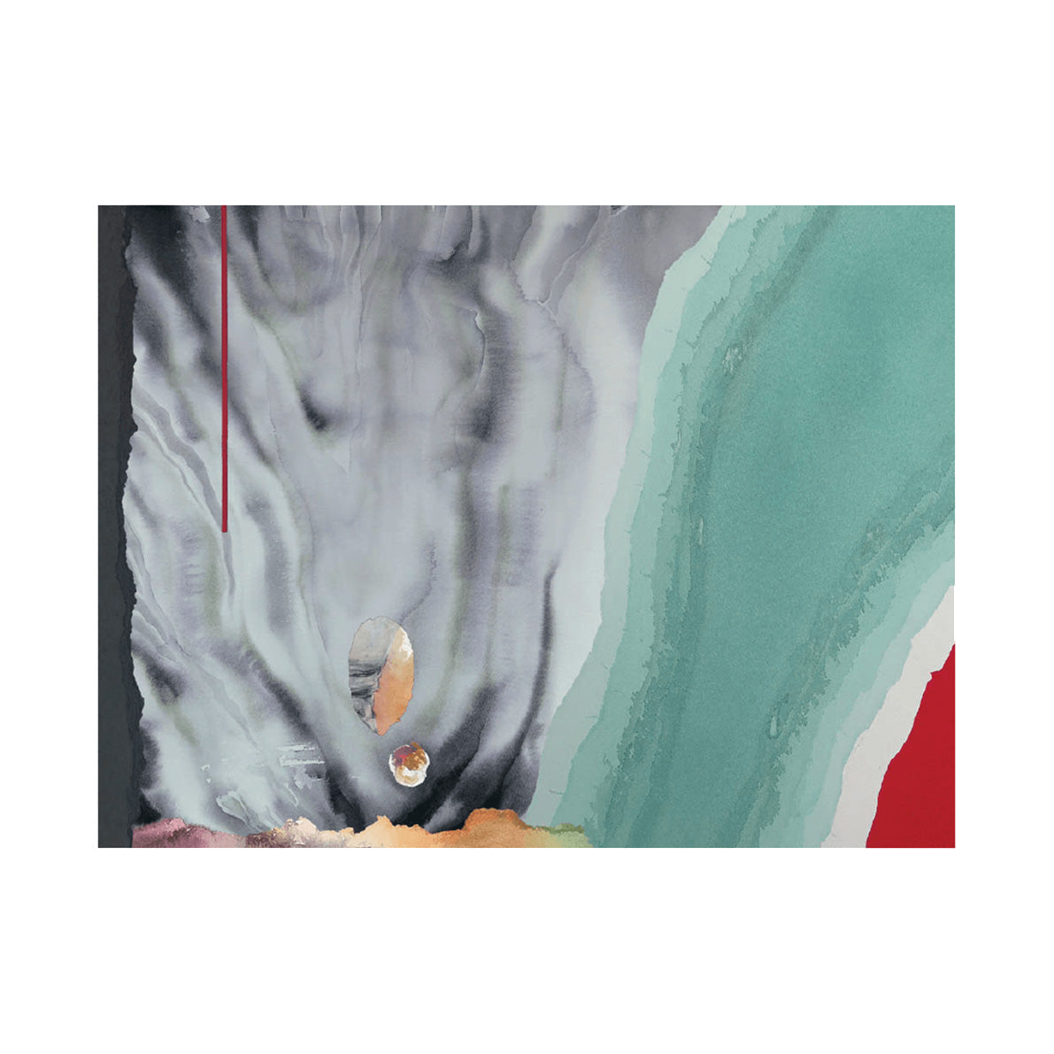 MoonRise TideFall Series II by Anoma Wijewardene - Mounted