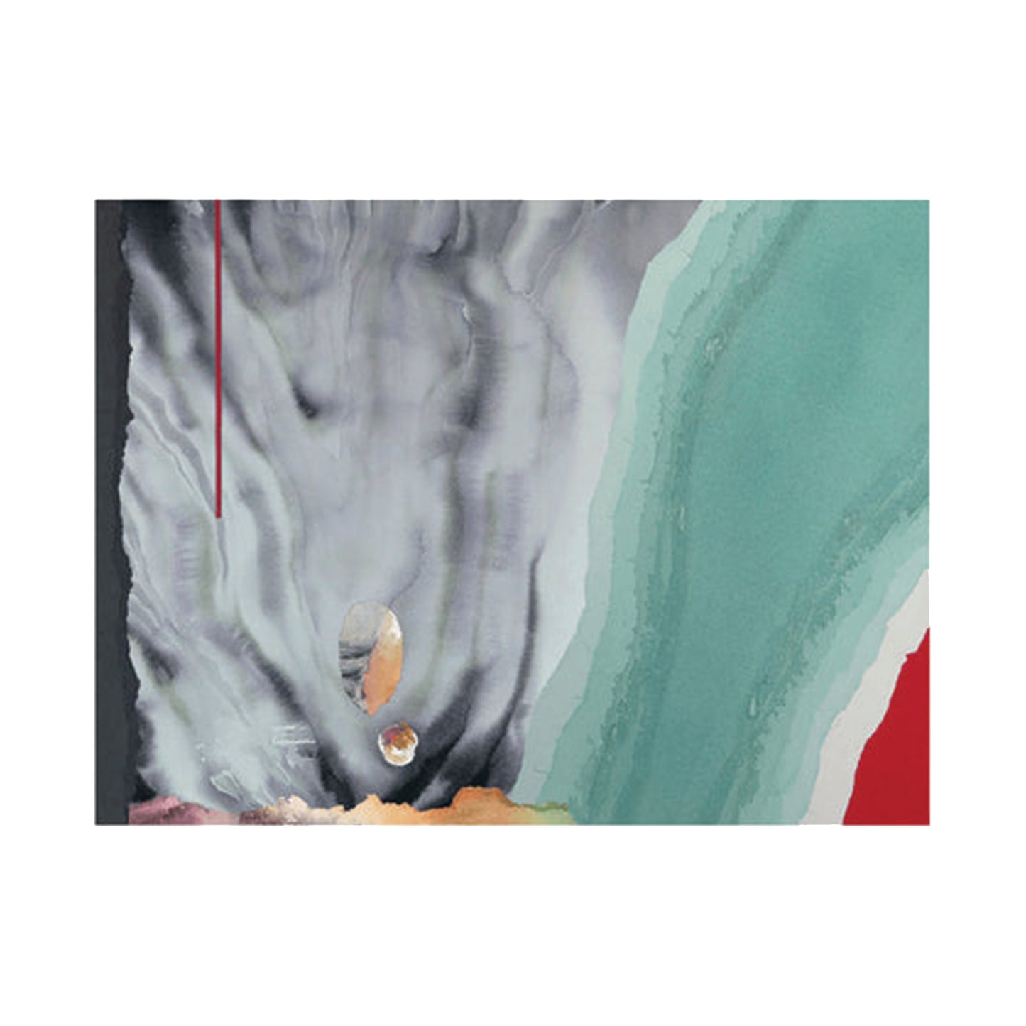 MoonRise TideFall Series II by Anoma Wijewardene - Mounted