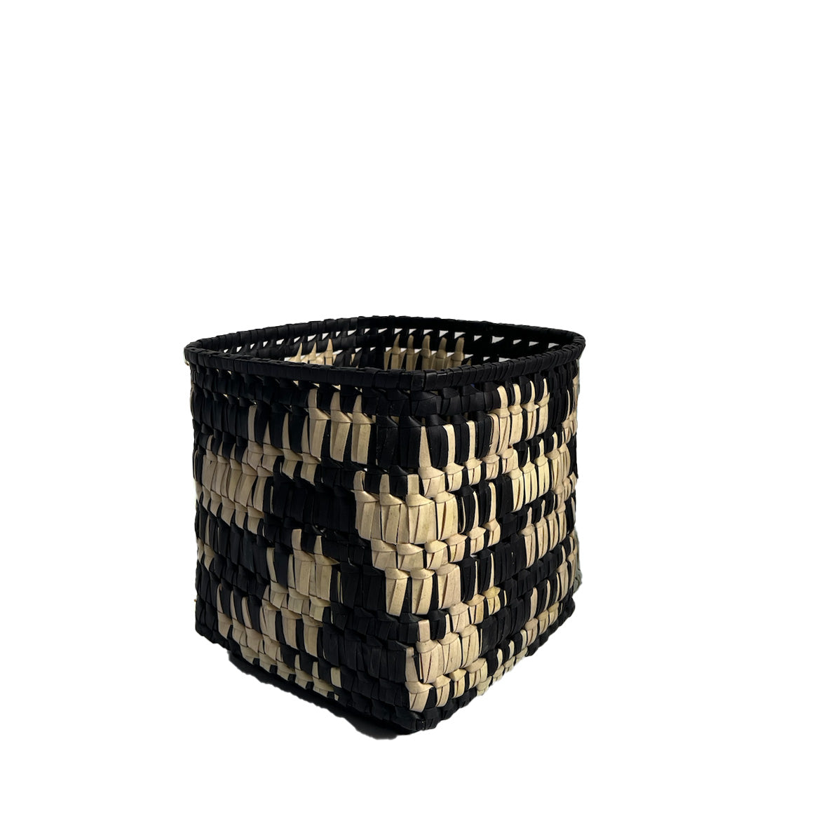 Plant holder Black and White speckle