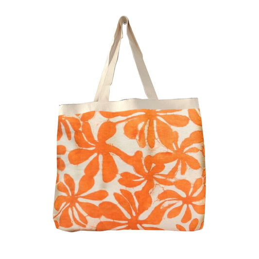 Batik Bag - Araliya Orange (L)