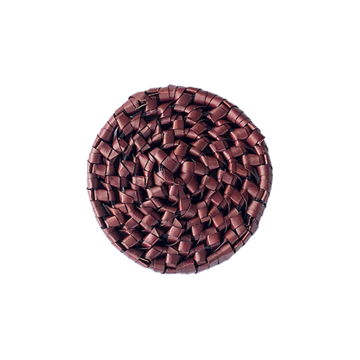 Handcrafted Palmyrah Coaster - Brown
