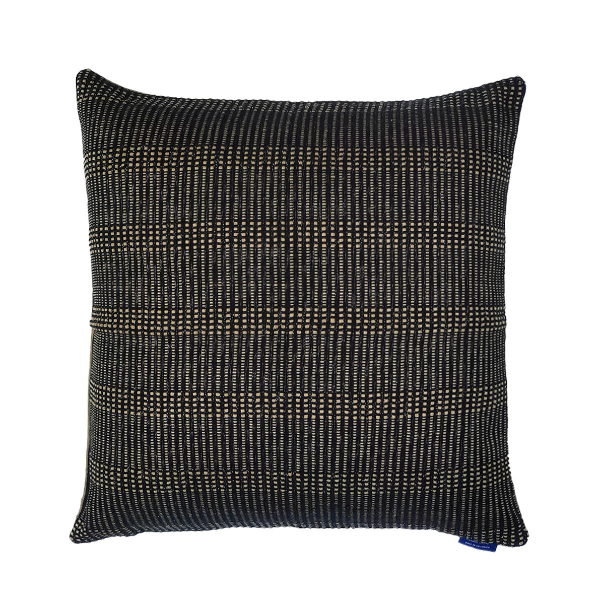 Japanese Space Pillow Cover - Black Beige