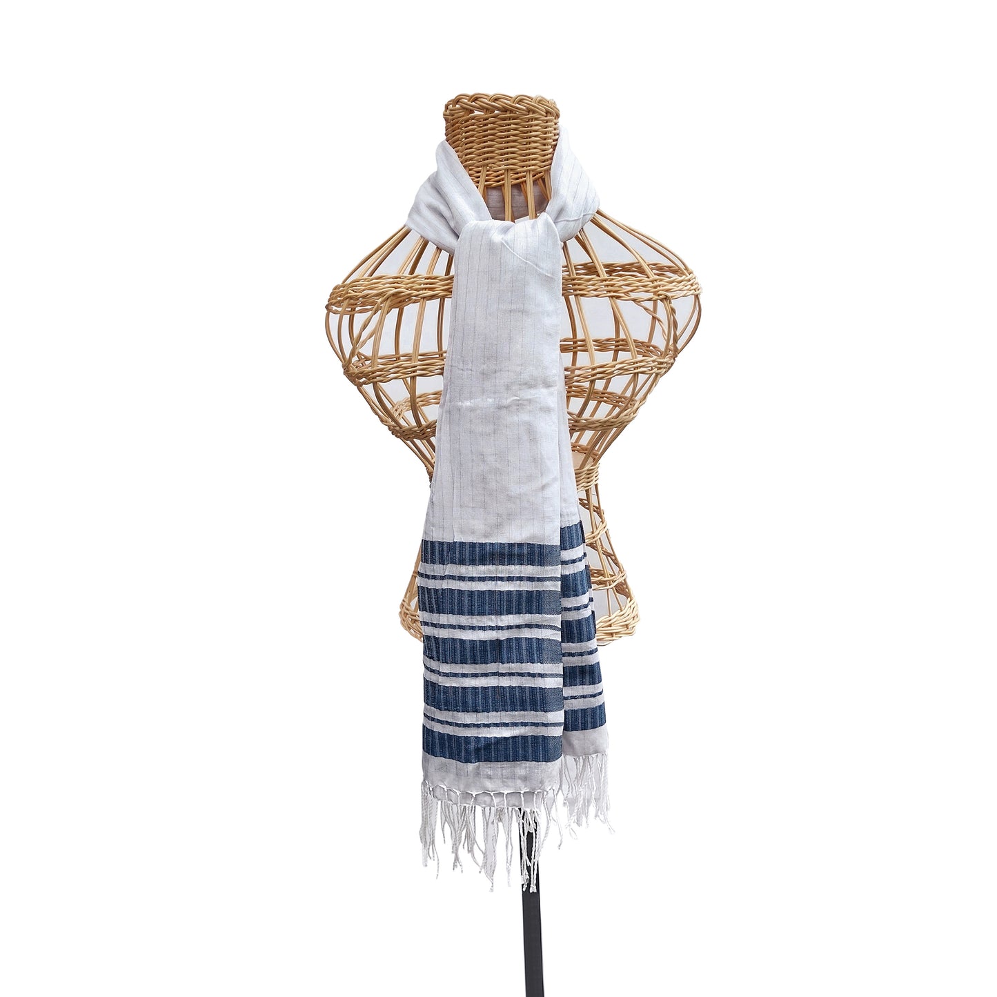 Handwoven Stripe Scarf