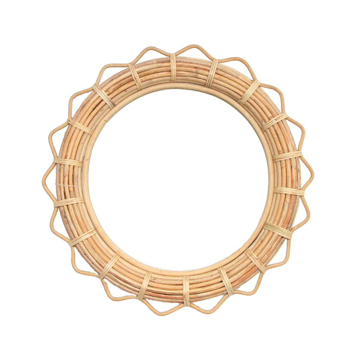 Lotus Mirror - Circular