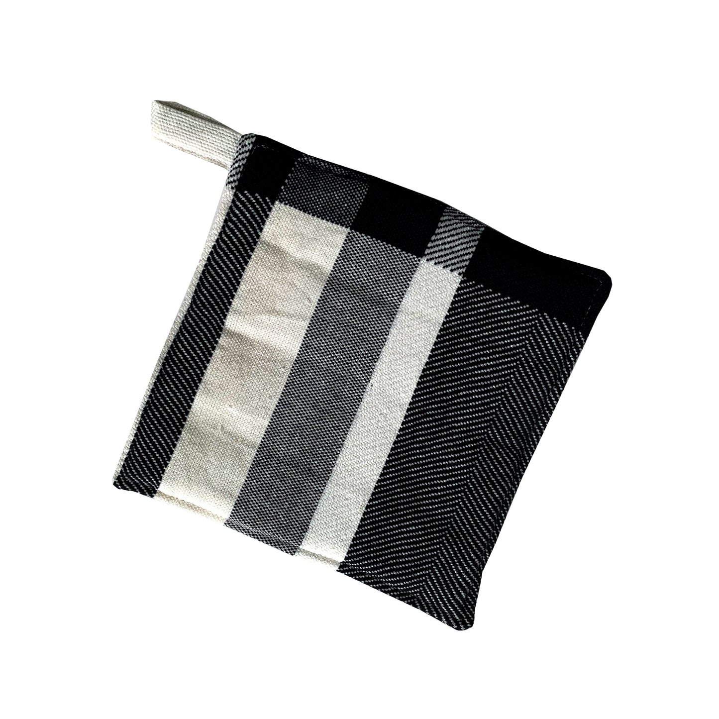 Handwoven Pot Holder - Black