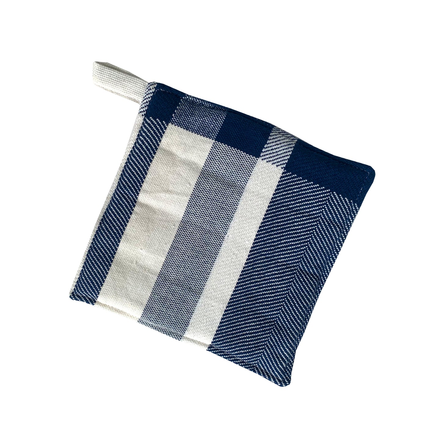Handwoven Pot Holder - Navy