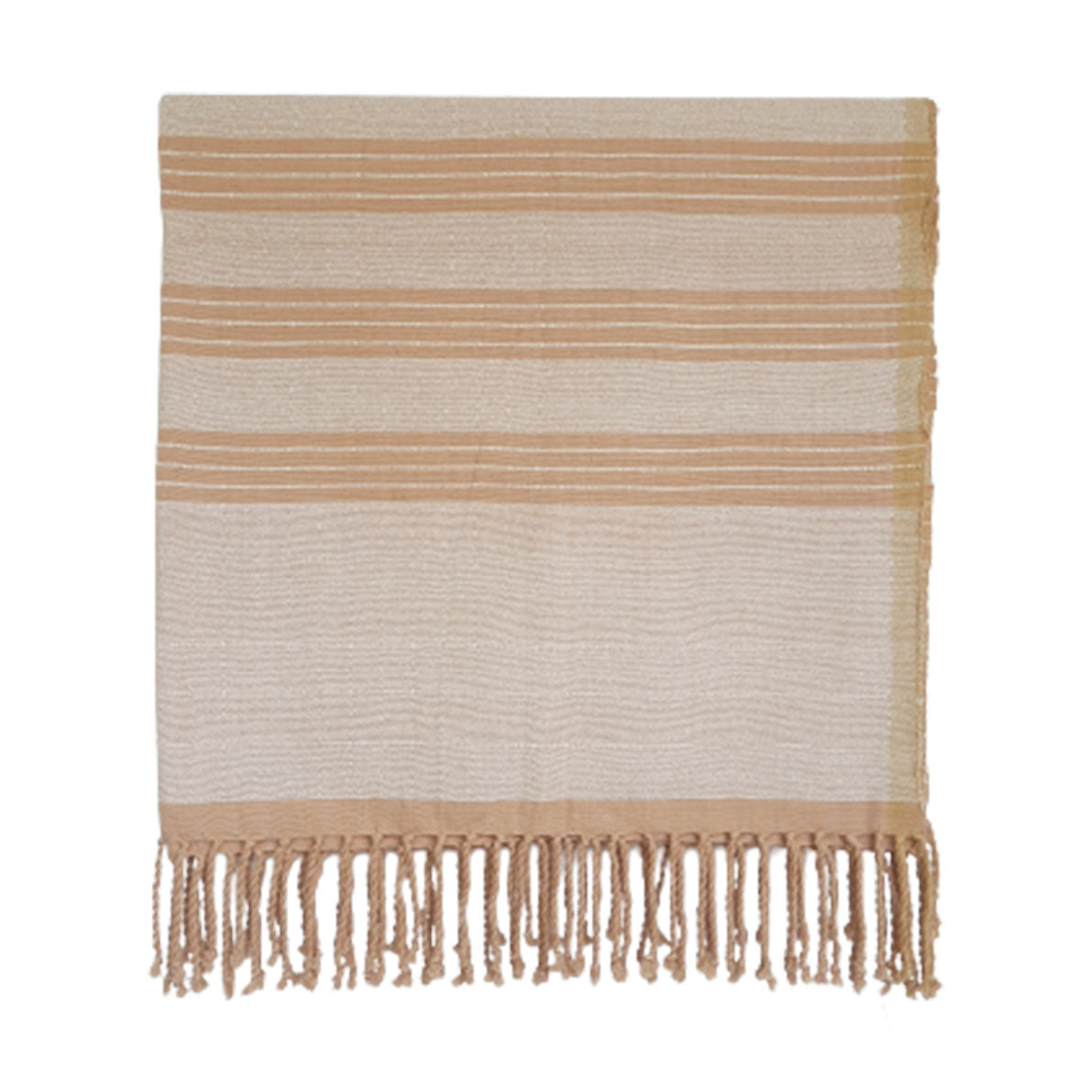 Handwoven Throw - Nude Grey Range 4