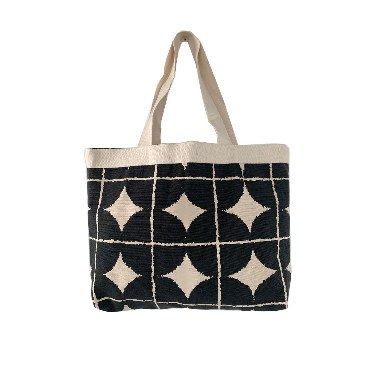 Handa Bag - Black Print (M)