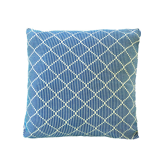 Handwoven Dumbara Knuckles Pillow - Petrol