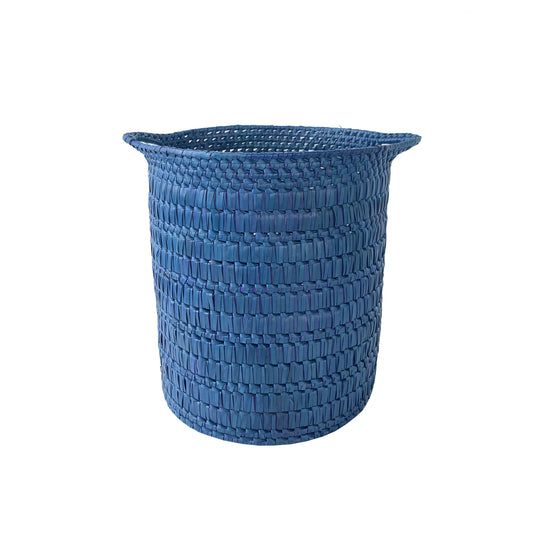 Large Bin with Handle - Blue
