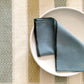 Handwoven Mini Herring Placemat Multi Colored – Raw & Pearl White
