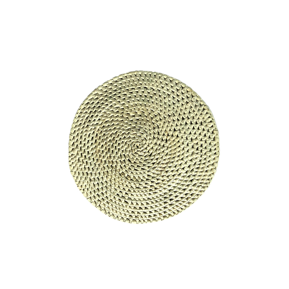 Palmyrah Round Placemat - Natural