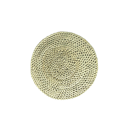 Palmyrah Round Placemat - Natural