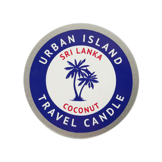 City Graphics - Sri Lanka Travel Candle Coconut