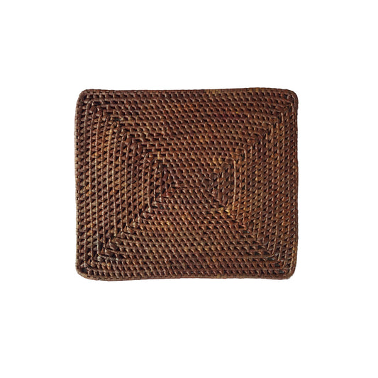 Palmyrah Rectangular Placemat - Brown