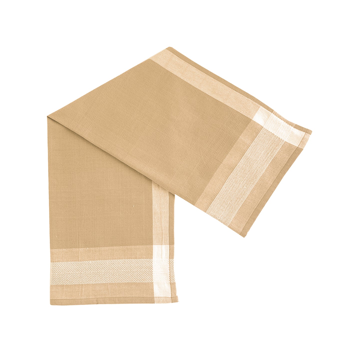 Handwoven Tea Towel  - Light Beige